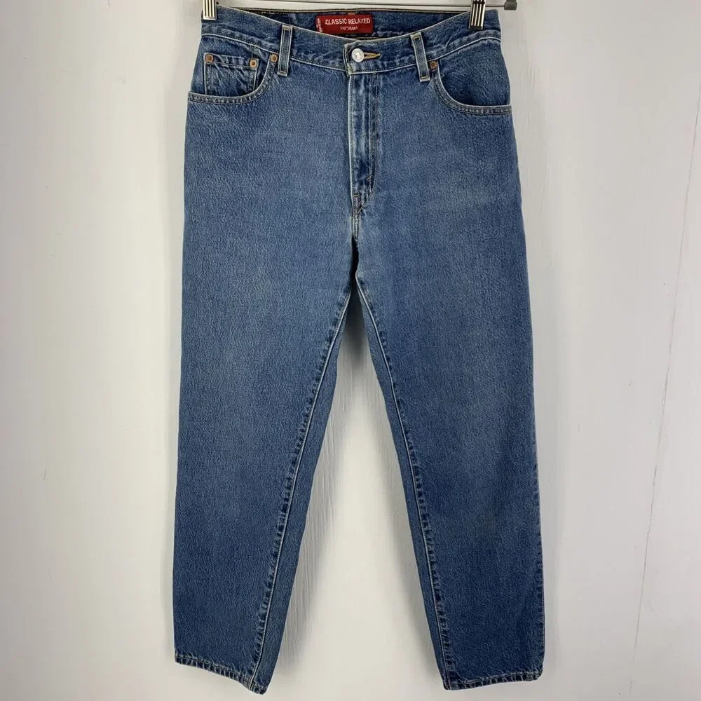 Vtg Levi’s Womens 10 Classic 550 Jeans Relaxed Cowgirl Western 90’s Y2K Mom - Picture 1 of 7